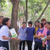 เวทีประชุมทีมครูใหญ่กับคณะกรรมการบ้านห้วยม้าลอย ครั้งที่ 1